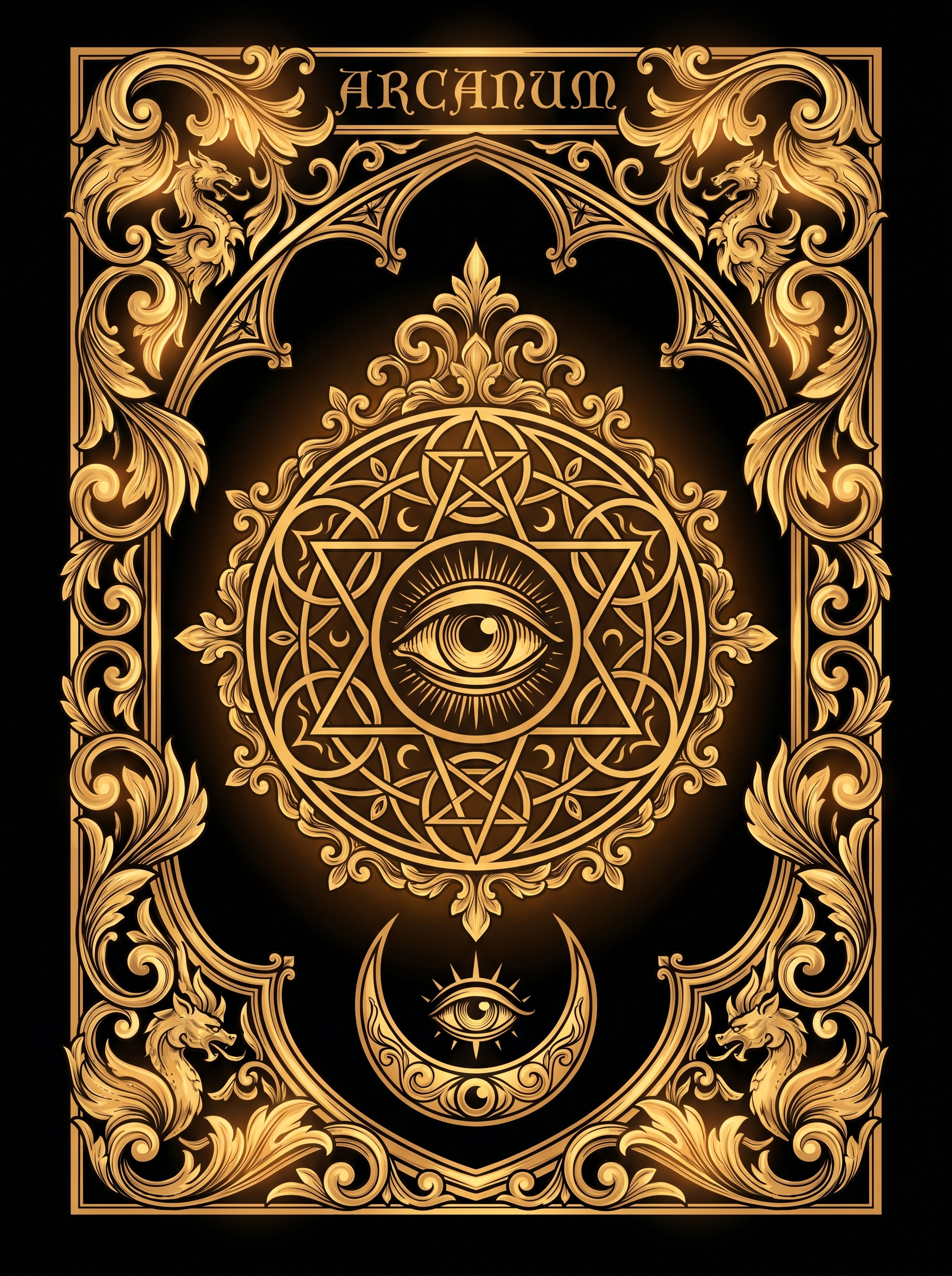 Gothic Tarot Back